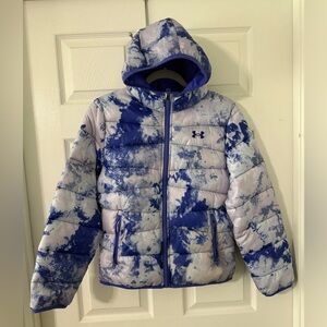 Under Armour Vibrant Purple Puffer Jacket YXL